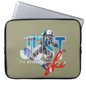 Nur Ski | 15" Laptopschutzhülle (Vorderseite)
