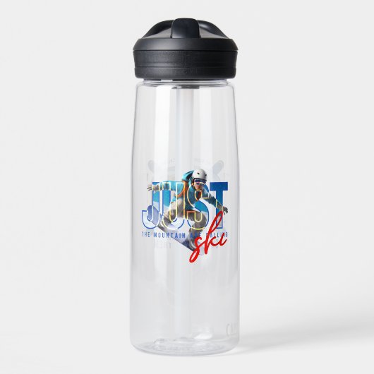 Nur Ski | 25oz Trinkflasche (Vorne)