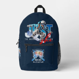 Nur Ski | Bedruckter Rucksack