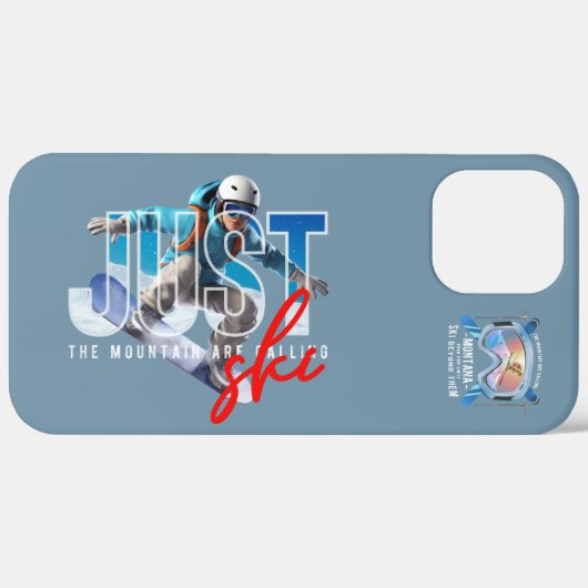 Nur Ski | Case-Mate iPhone Hülle (Rückseite / Rechts)