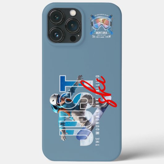 Nur Ski | Case-Mate iPhone Hülle (Rückseite)
