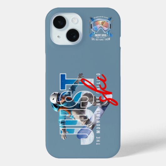 Nur Ski | Case-Mate iPhone Hülle (Rückseite)