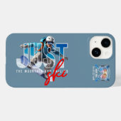 Nur Ski | Case-Mate iPhone Hülle (Rückseite (Horizontal))