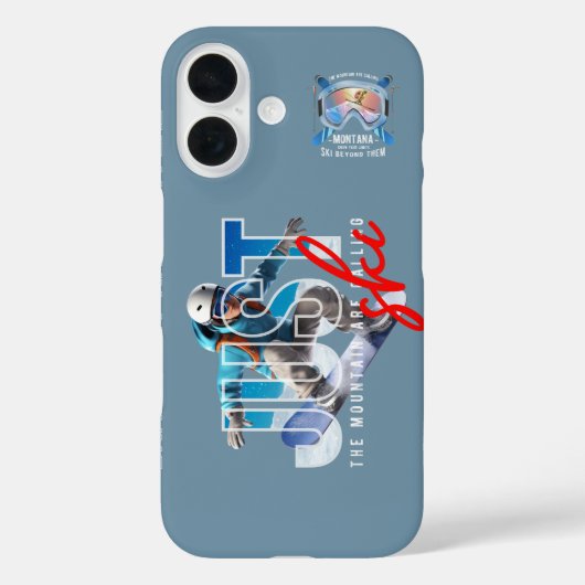 Nur Ski | Case-Mate iPhone Hülle (Rückseite)