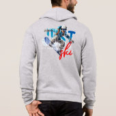 Nur Ski | Herren-Voll-Hoodie Hoodie (Rückseite)