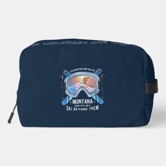 Nur Ski | Waschbeutel (Rückseite)