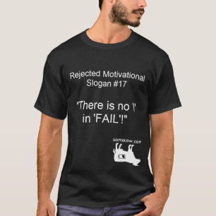 Nur Sloganfront J (weiße Tinte) T-Shirt