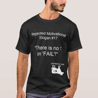 Nur Sloganfront J (weiße Tinte) T-Shirt