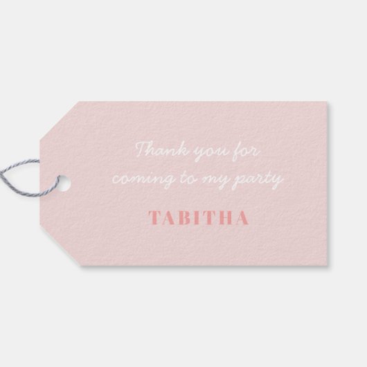 Nur so EINFACH Geschenkanhänger (Rückseite Horizontal)