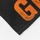 Nur so wie Karate ist Opa Marti Fleecedecke (Ecke)