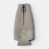 Nur Sober Vibes Flaschenkühler (Rückseite)