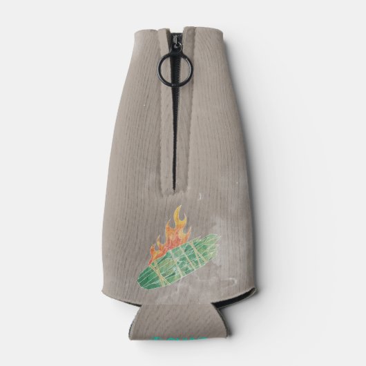 Nur Sober Vibes Flaschenkühler (Rückseite)