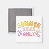NUR SOMMERVIBEN MAGNET (Vorderseite/Rückseite)