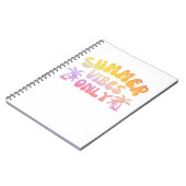 NUR SOMMERVIBEN NOTIZBLOCK (Linke Seite)