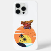 Nur Sommervibes. Case-Mate iPhone Hülle (Rückseite)