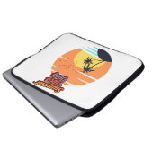 Nur Sommervibes. Laptopschutzhülle (Vorne Knopf)