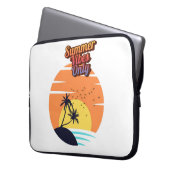 Nur Sommervibes. Laptopschutzhülle (Vorderseite Links)