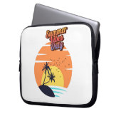 Nur Sommervibes. Laptopschutzhülle (Vorderseite Links)