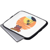 Nur Sommervibes. Laptopschutzhülle (Vorne Knopf)