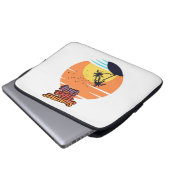 Nur Sommervibes. Laptopschutzhülle (Vorne Knopf)