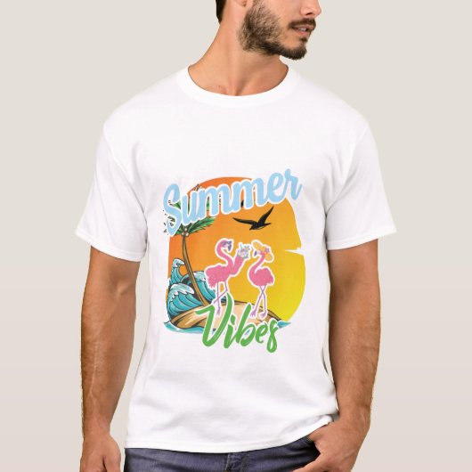 Nur Sommervibes T - Shirt (Vorderseite)
