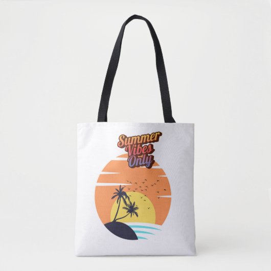 Nur Sommervibes. Tasche (Vorderseite)