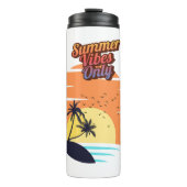 Nur Sommervibes Thermosbecher (Vorderseite)