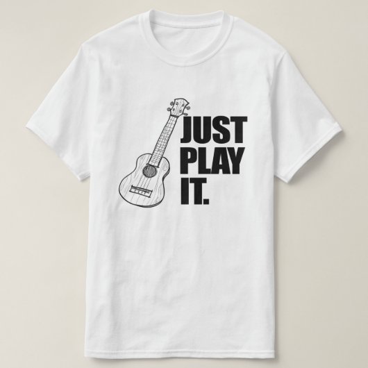 Nur spielen Sie es T - Shirt (Design vorne)