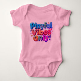 Nur spielerische Vibes Baby Strampler