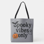 Nur Spooky Vibes 🎃 | Halloween-Sticker Tasche (Vorderseite)