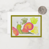 Nur Sprichwort Hallo Mitteilungskarte (Vorderseite/Rückseite Beispiel)