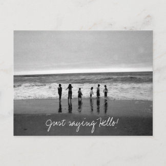  Nur Sprichwort Hallo! Postkarte