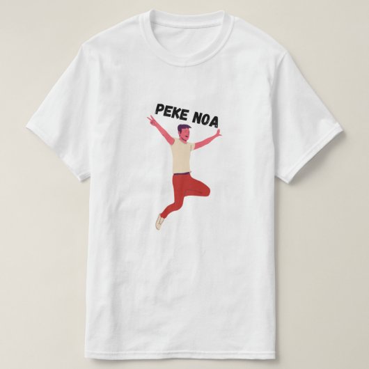 nur springen in Maori - Peke noa T-Shirt (Design vorne)