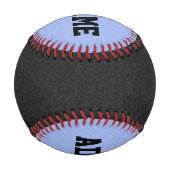 Nur Spritzer Farbe: Schwarz & Blau Baseball (Rückseite)