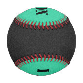 Nur Spritzer Farbe - Schwarz & Minze Baseball (Rückseite)