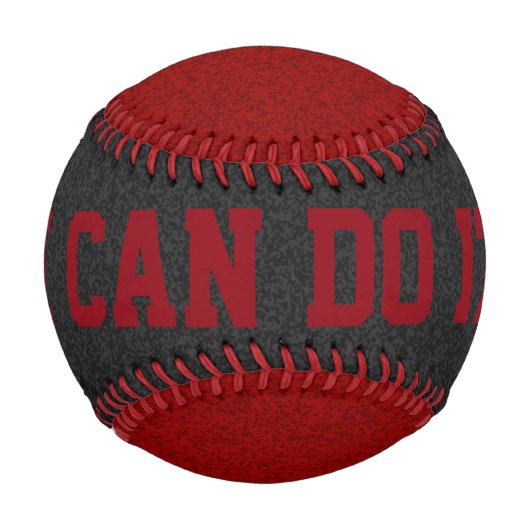 Nur Spritzer Farbe: schwarz und dunkelrot Baseball (Rückseite)