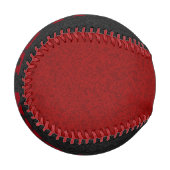 Nur Spritzer Farbe: schwarz und dunkelrot Baseball (Vorderseite Links)