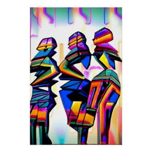 Nur stehendes Zimmer Poster