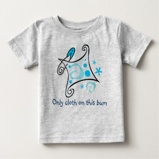 Nur Stoff auf diesem Gammler Baby T-shirt