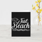 Nur Strand Karte (Gelbe Blume)