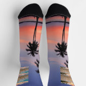 Nur Strand-Vibes-Crew-Socken Socken (Oben)