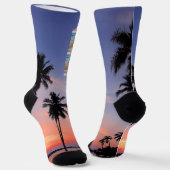 Nur Strand-Vibes-Crew-Socken Socken (Gewinkelt)