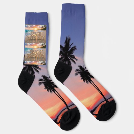 Nur Strand-Vibes-Crew-Socken Socken (Rechts)