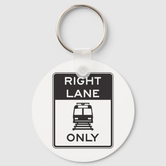 Nur Straßenbahn rechts Schlüsselanhänger (Rückseite)