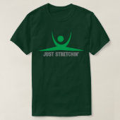 Nur Stretchinx27-Abbildung in grün T-Shirt (Design vorne)