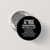 Nur Student der Krankenpflege Krankenpflege Button (Vorne & Hinten)
