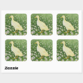 Nur suchen quadratischer aufkleber (Blatt)