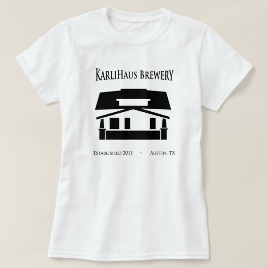 Nur T - Shirtfront der KarliHaus T-Shirt (Design vorne)