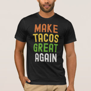 Nur Taco Vibes - Politisches Parody-T-Shirt T-Shirt