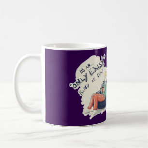 Nur Tag vorhanden Kaffeetasse